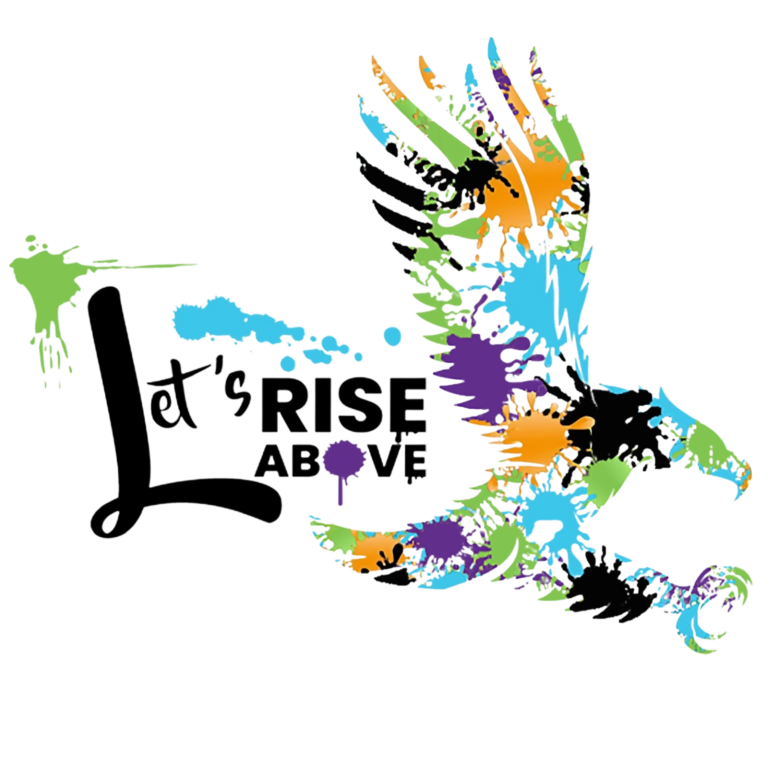 Let’s Rise Above eagle logo